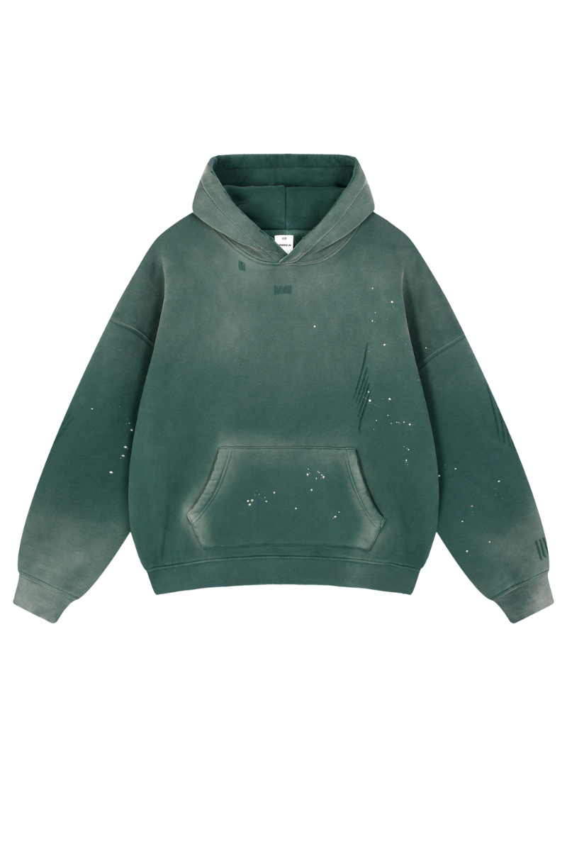 Fleece-Lined Graffiti Hoodie