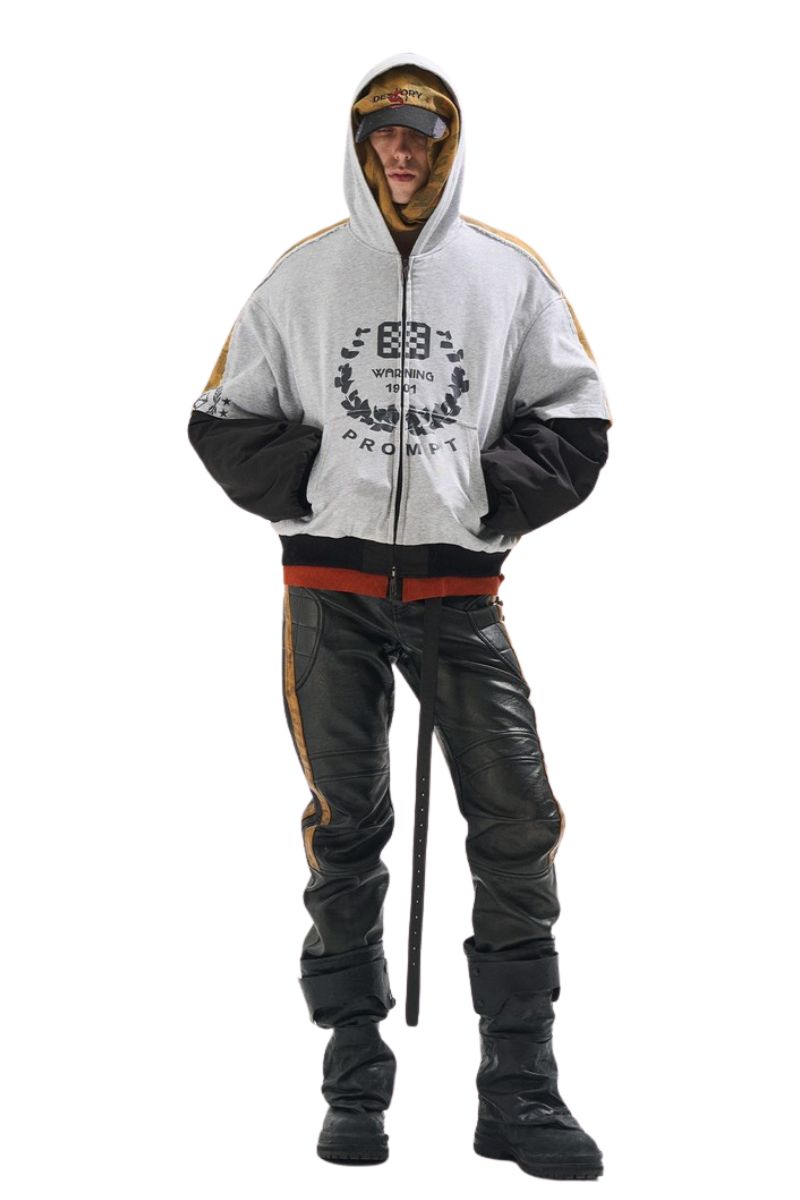 Layered Camo Edge MA1 Jacket