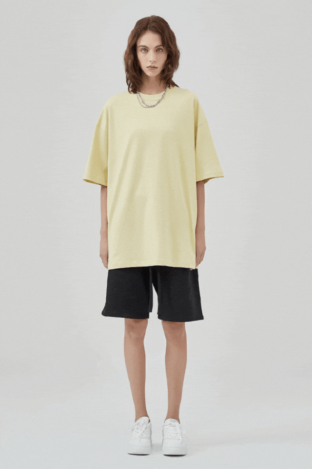 Oversized Blank Tee