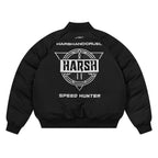 Embroidered Patches MA1 Logo Jacket