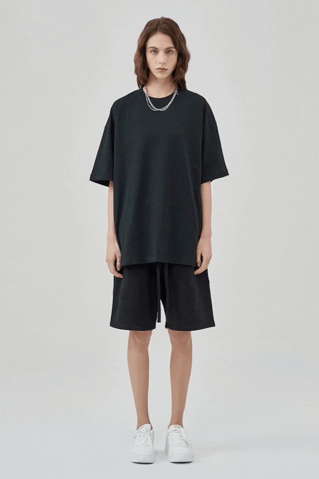 Oversized Blank Tee