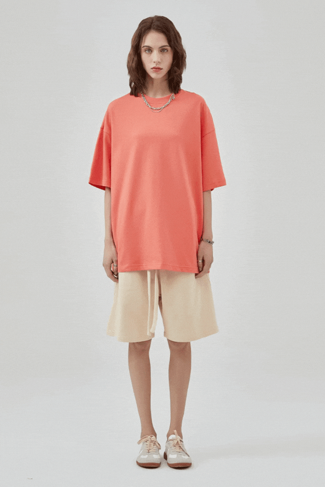Oversized Blank Tee