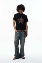 Leopard Star Graphic T-Shirt