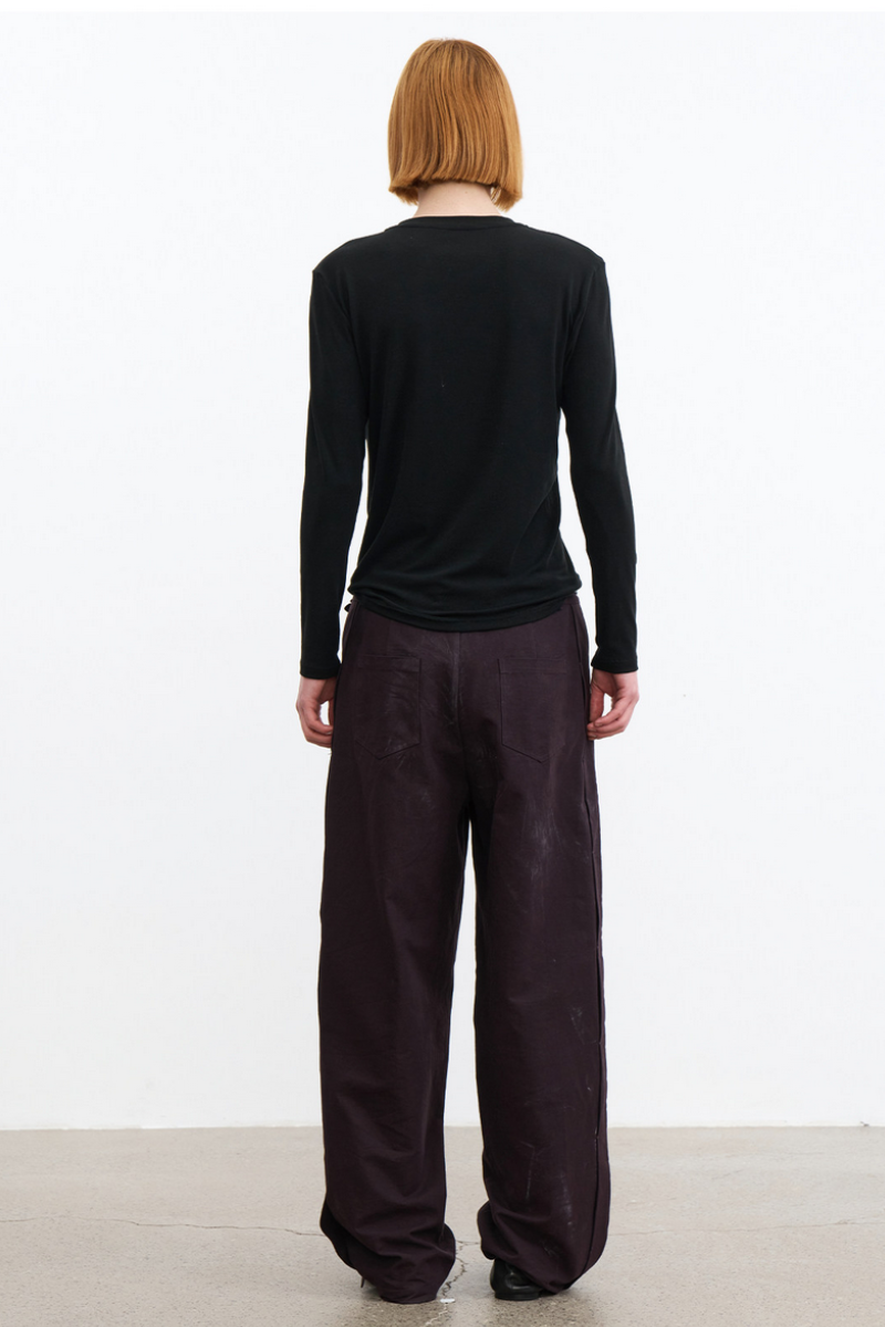 Utility Flap Straight Trousers