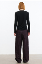 Utility Flap Straight Trousers