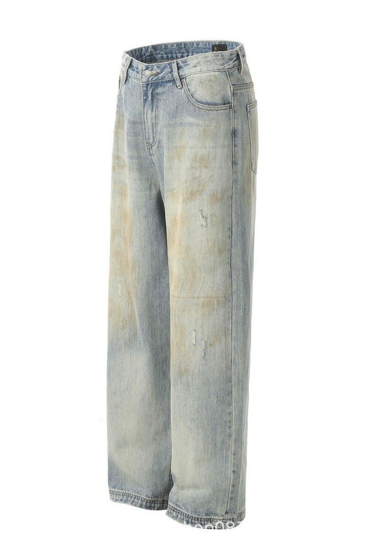 High Street Distressed Jeans