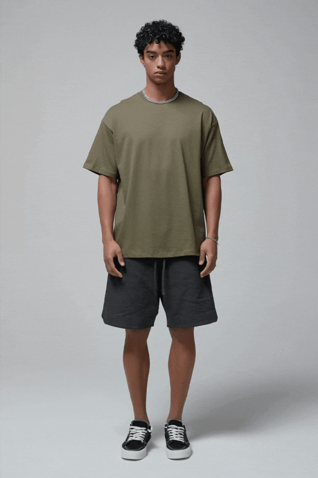 Oversized Blank Tee