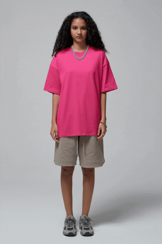 Oversized Blank Tee