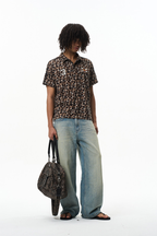 Leopard Embroidered Polo