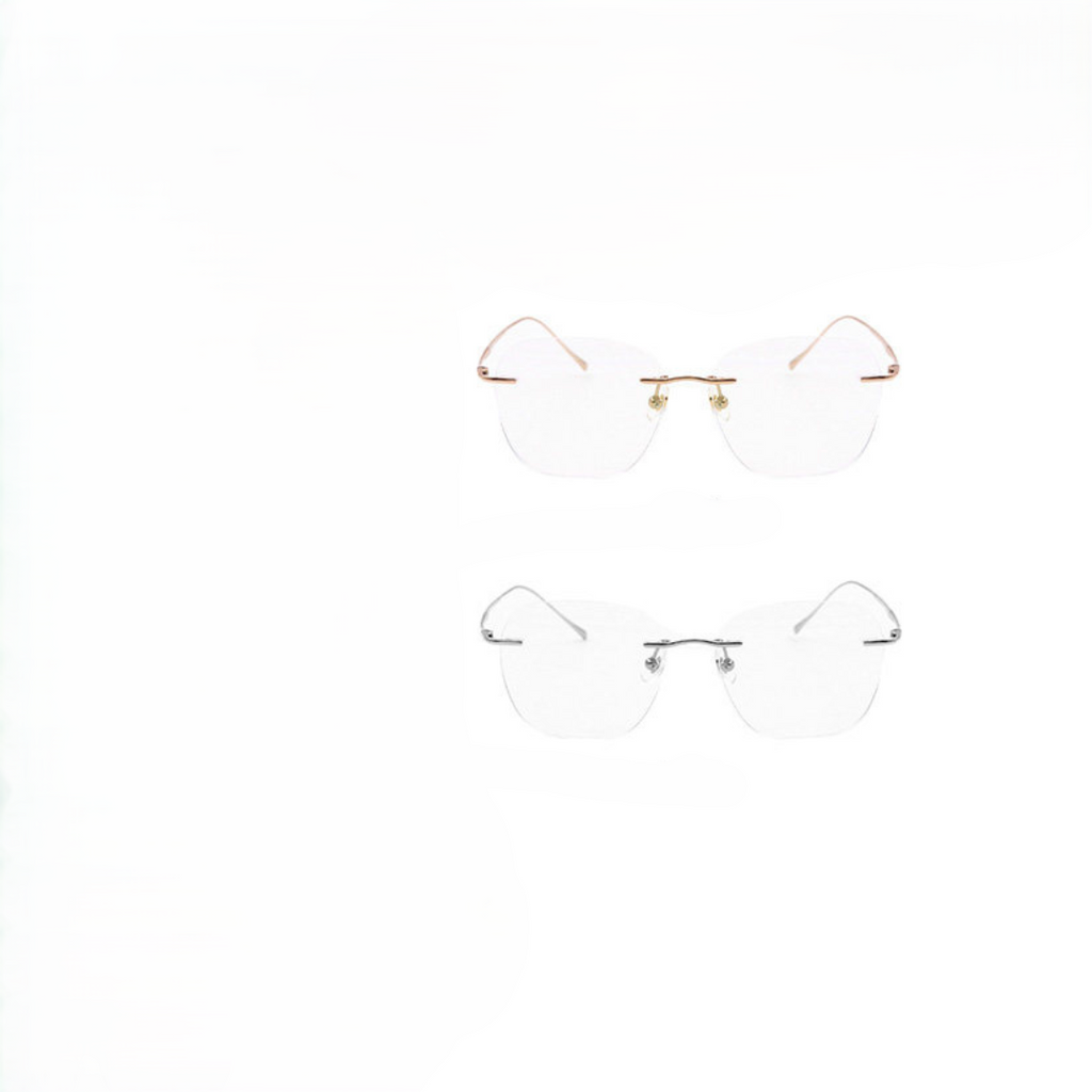 Rimless Titanium Glasses