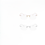 Rimless Titanium Glasses