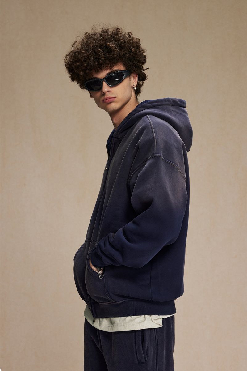 Vintage Spray-Dyed Zip Up Hoodie – Copping Zone Vintage Spray-Dyed Zip Up Hoodie – Copping Zone