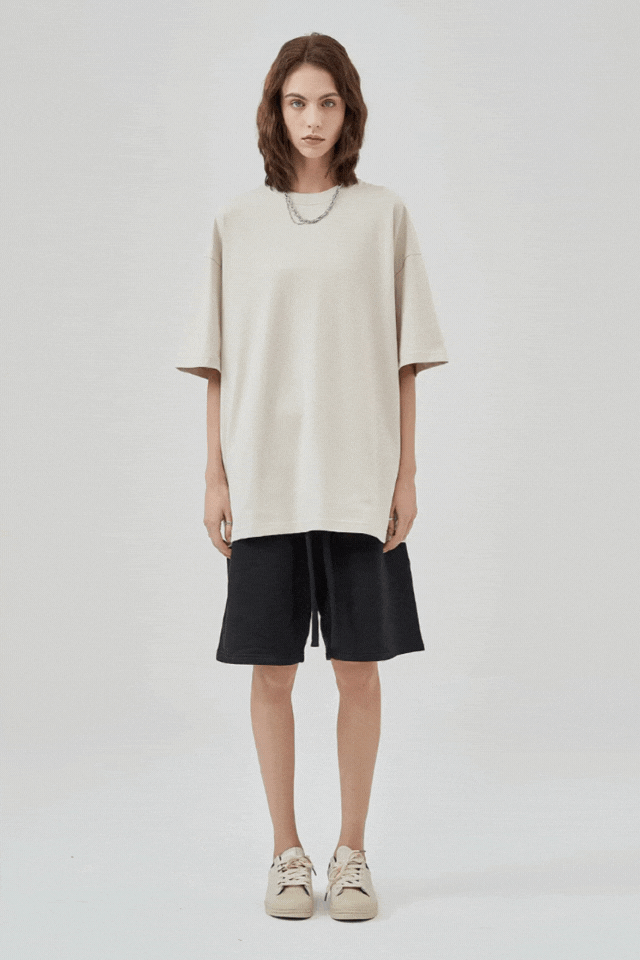 Oversized Blank Tee