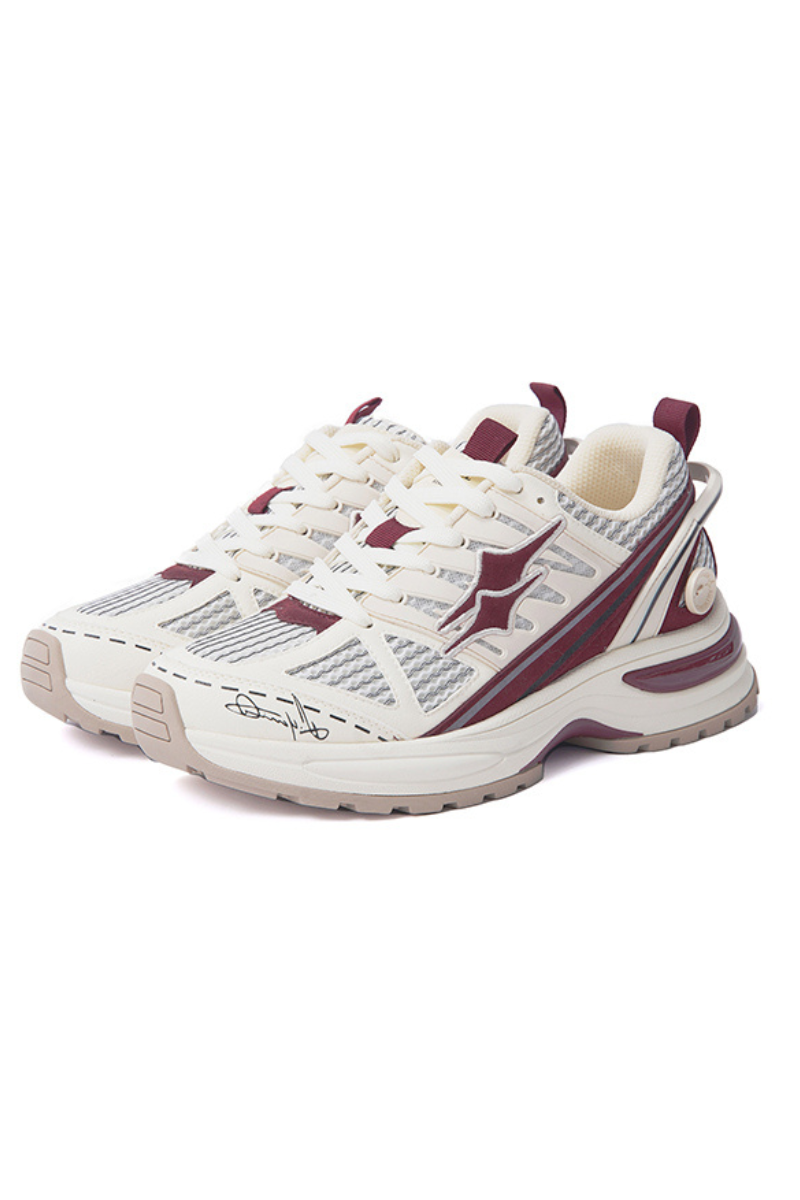 Retro Red Dad Sneakers