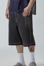 Washed Distressed Jorts