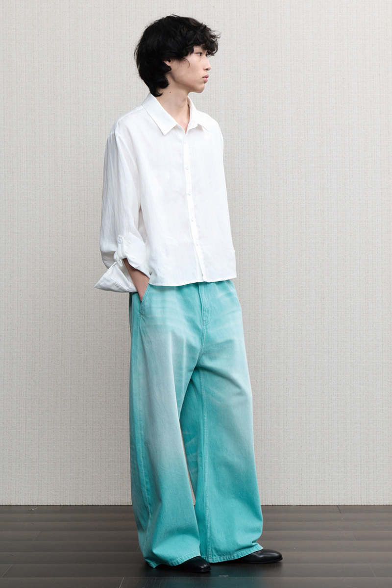 Washed Wide Leg Jeans