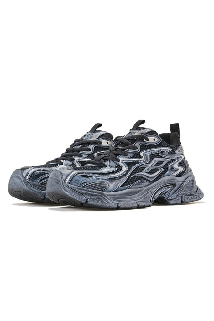国内で当店のみ BLIND / NO PLAN - Flame 2.0 Black Sneakers Flame 2.0 Black Sneakers – Copping Zone