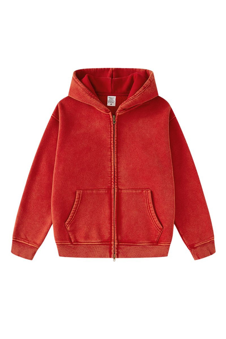 Kids Solid Color Hoodie