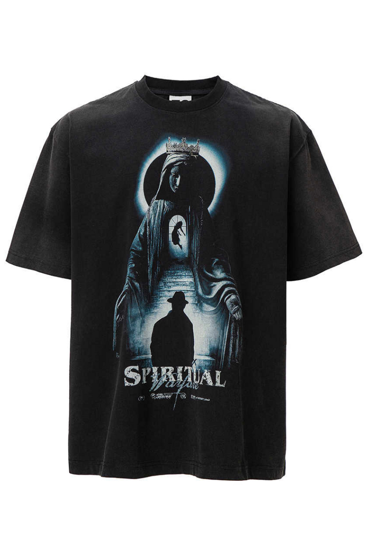 Spiritual Vintage Washed Graphic T-Shirt