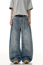 Textured Blue Blade Jeans