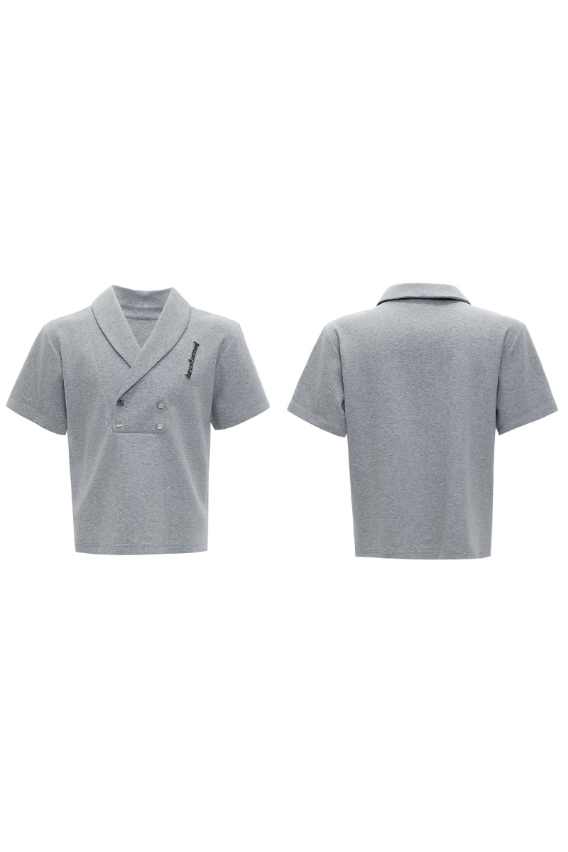 V-Neck Padded Track Shirt