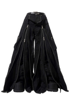 Zippered Multi Pocket Cargo Pants