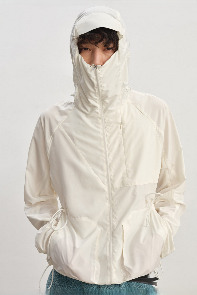 UPF50 Drawstring Hooded Jacket