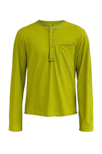 Pocket Henley Long Sleeve