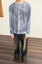 Distressed Dirty Wash Longsleeve