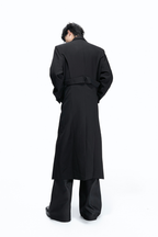Deconstructed Long Trench Coat