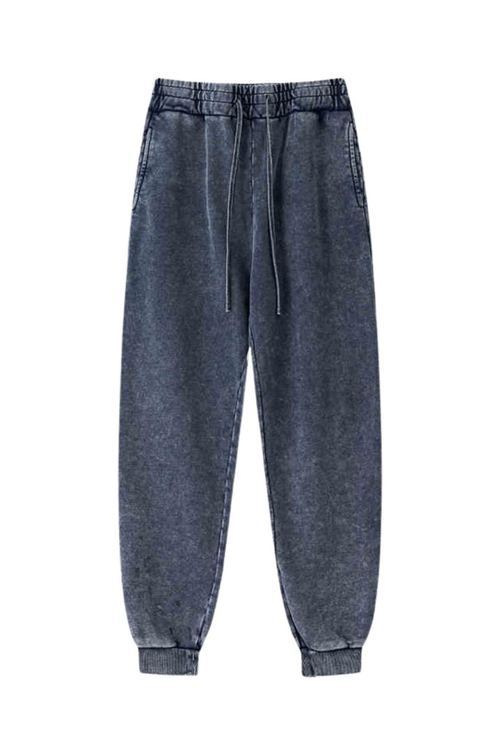 Vintage Washed Fleece Jogger Pants