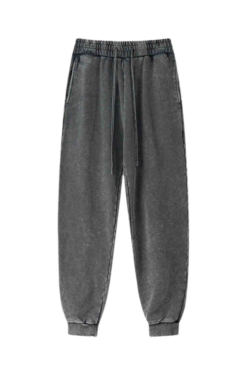 Vintage Washed Fleece Jogger Pants