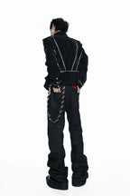 Braided Button Front Jacket