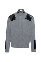 Studded Ribbed Henley Top