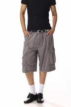Multi Pocket Cargo Shorts