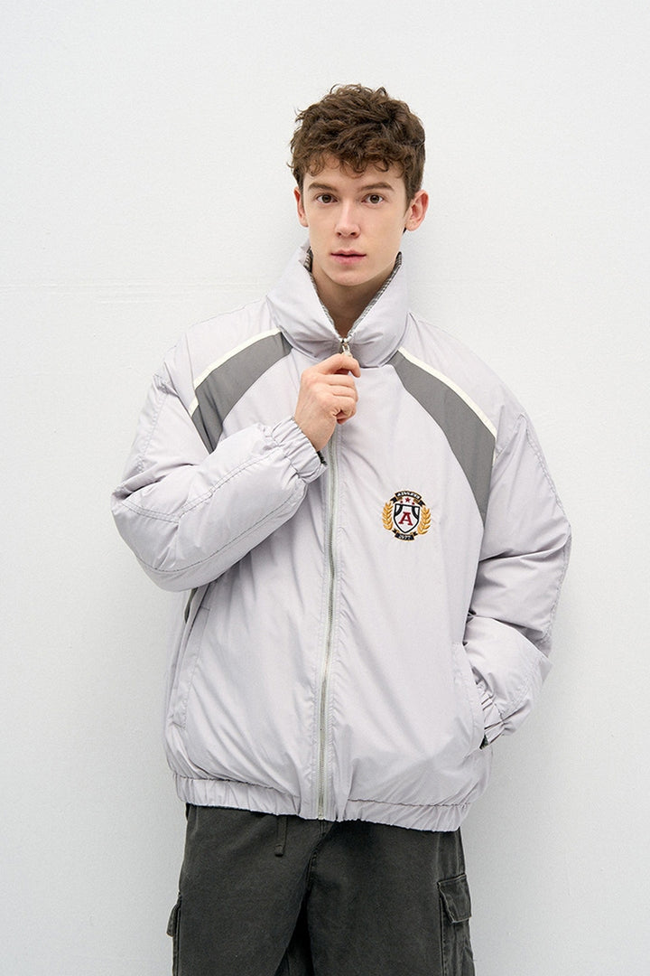 Reversible Football Down Jacket