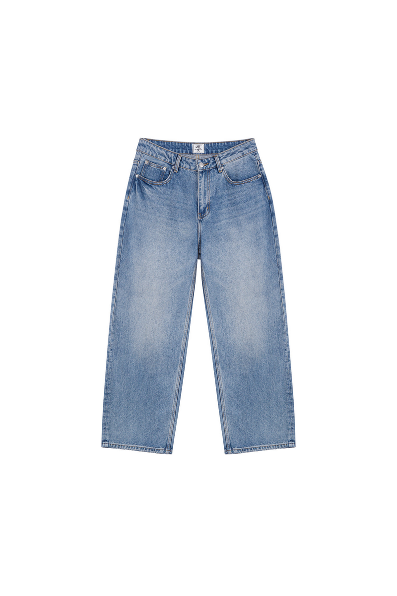Lyocell Wide Leg Jeans