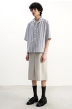 Textured Terry Capri Pants
