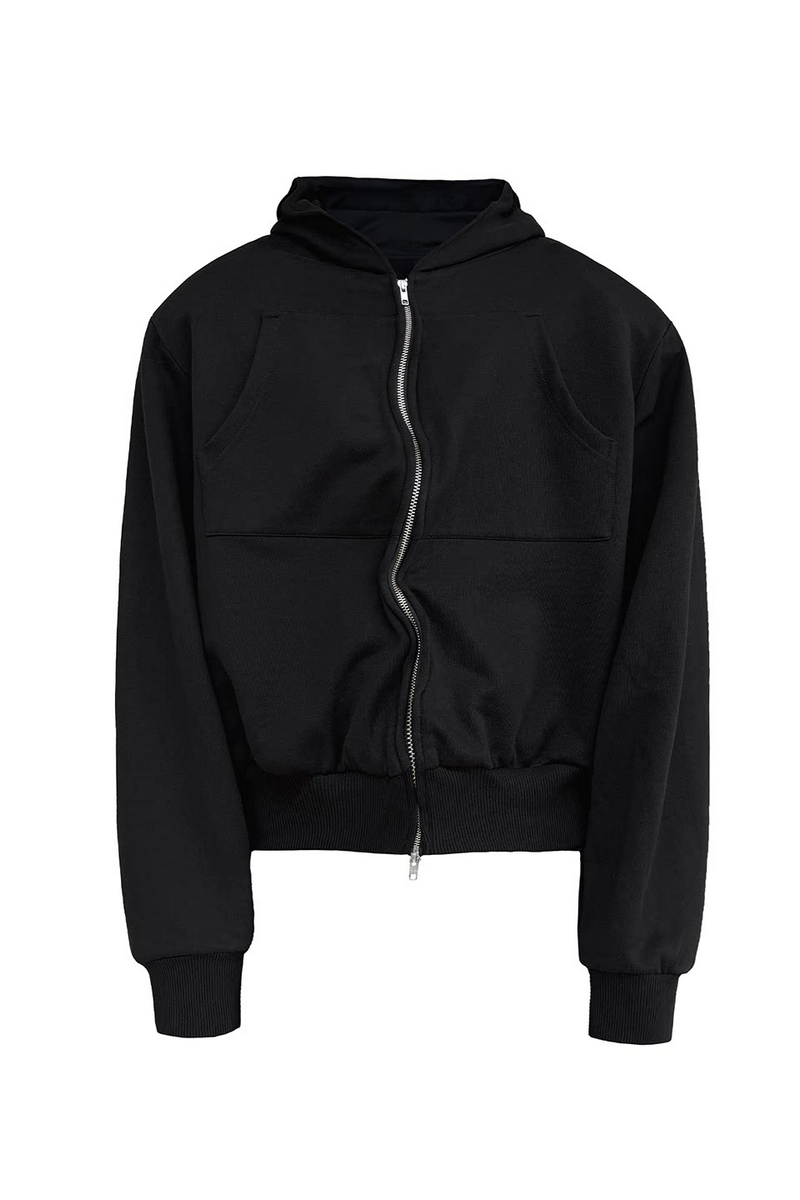 Sculpted Wire Shoulder Hoodie