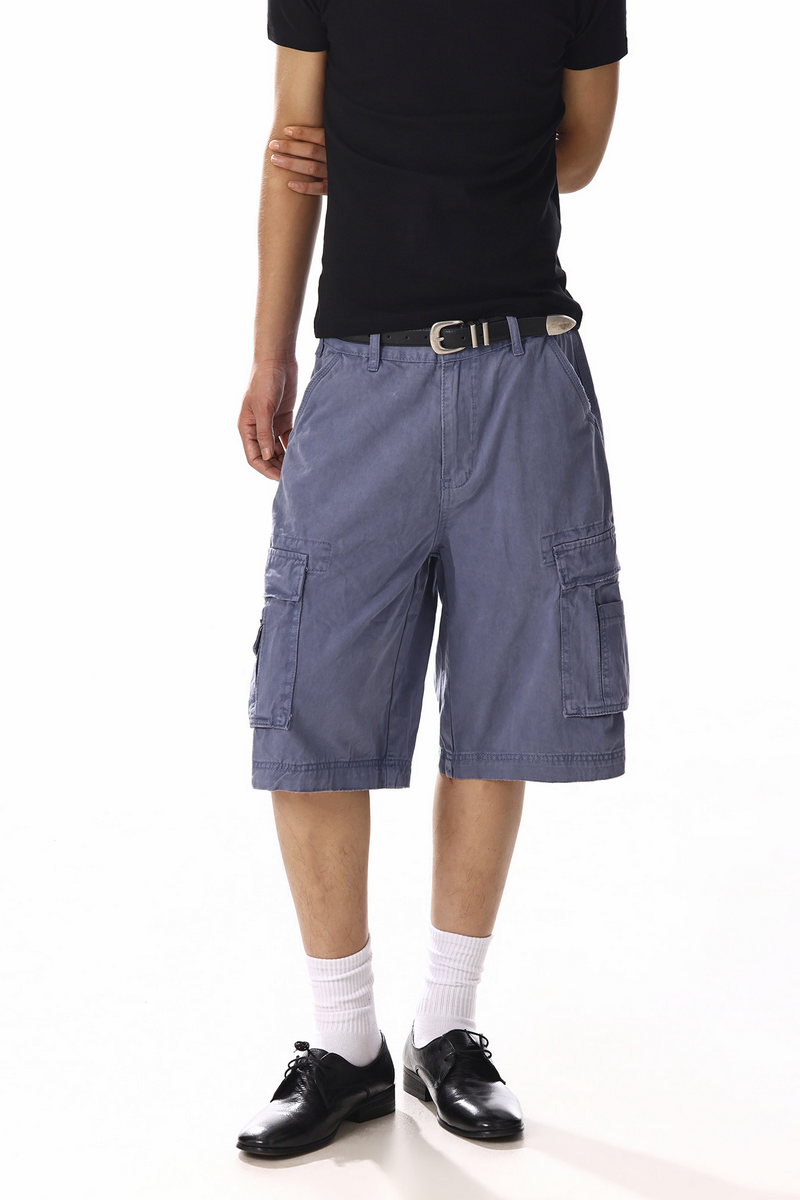 Multi Pocket Cargo Shorts
