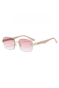 Gold Frame Double Pink Sheet