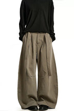 Belted Pleated Barrel Trousers – view 2