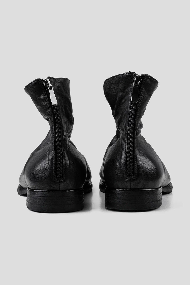 Blake Stitched Leather Ankle Boots - Black - view 3