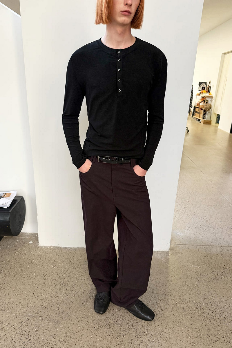 Utility Flap Straight Trousers