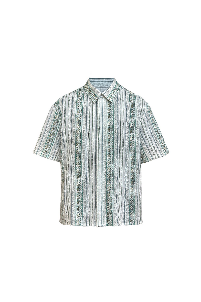 Textured Resort Short Sleeve Shirt