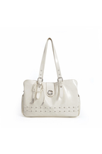 Colorblock Carryall Shoulder Bag