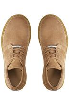 Suede Chunky Derby Boots