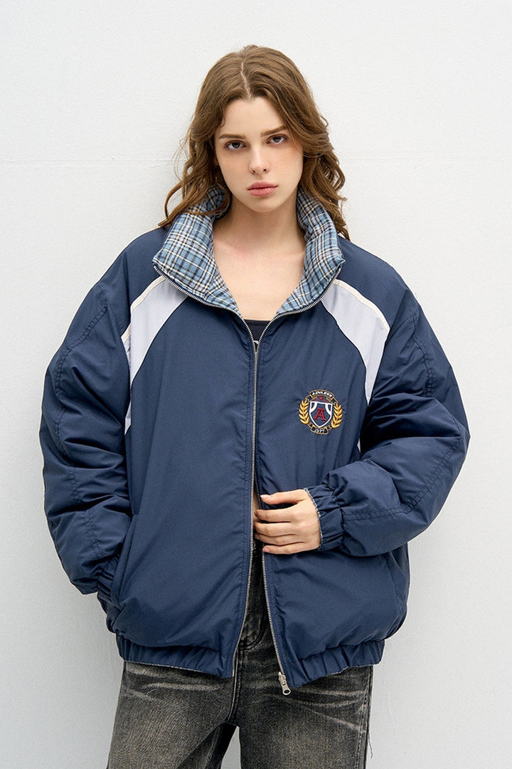 Reversible Football Down Jacket