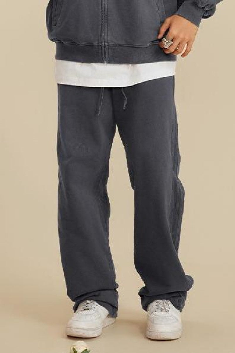 Stripe Side Washed Sweatpants