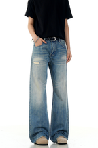Whisker Ripped Jeans